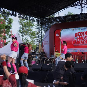 Race photo from KEDIRI HALF MARATHON 2026