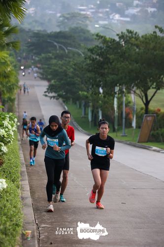 Race photo from Taman Budaya x BOGORUN 2025