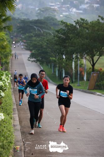 Race photo from Taman Budaya x BOGORUN 2025