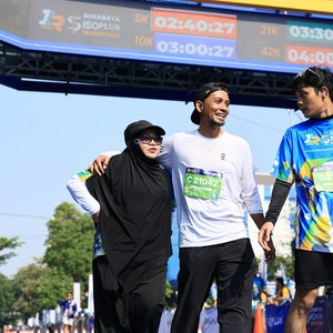 Race photo from SURABAYA ISOPLUS MARATHON 2026