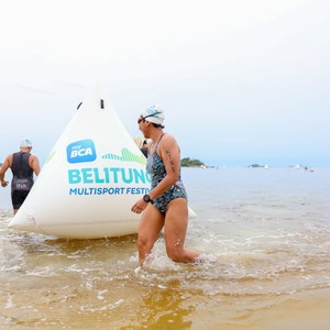 Race photo from Belitung Multisport Festival