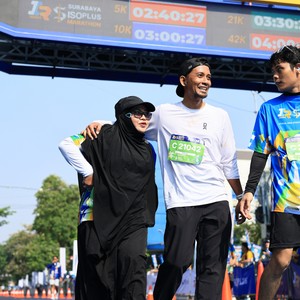 Race photo from SURABAYA ISOPLUS MARATHON 2026