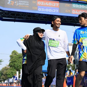 Race photo from SURABAYA ISOPLUS MARATHON 2026