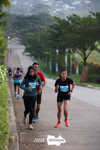 Race photo from Taman Budaya x BOGORUN 2025