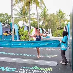 Race photo from Belitung Multisport Festival