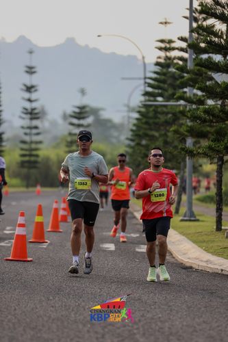 Race photo from CISANGKAN KBP CITY RUN 2025