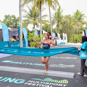 Race photo from Belitung Multisport Festival