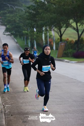 Race photo from Taman Budaya x BOGORUN 2025