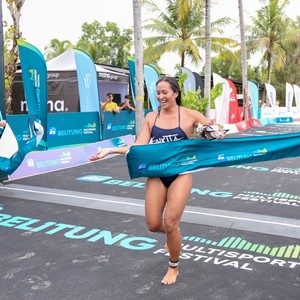 Race photo from Belitung Multisport Festival