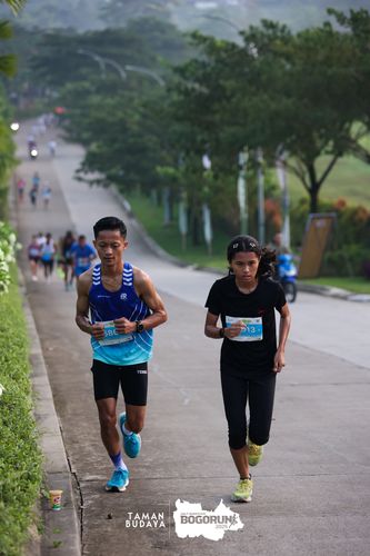 Race photo from Taman Budaya x BOGORUN 2025