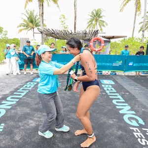 Race photo from Belitung Multisport Festival