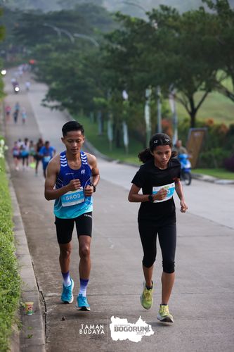Race photo from Taman Budaya x BOGORUN 2025