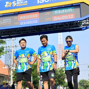 Race photo from SURABAYA ISOPLUS MARATHON 2026