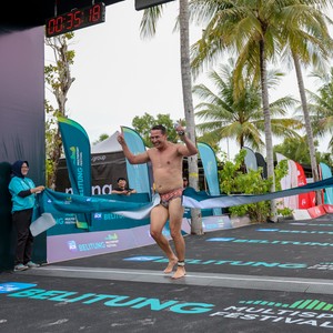 Race photo from Belitung Multisport Festival