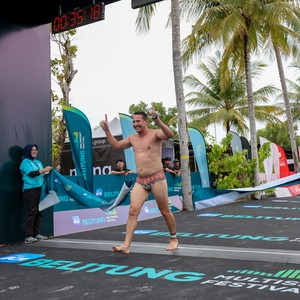 Race photo from Belitung Multisport Festival