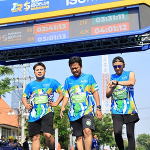 Race photo from SURABAYA ISOPLUS MARATHON 2026