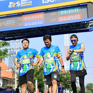 Race photo from SURABAYA ISOPLUS MARATHON 2026