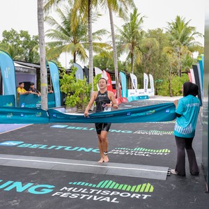 Race photo from Belitung Multisport Festival