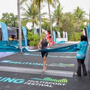 Race photo from Belitung Multisport Festival