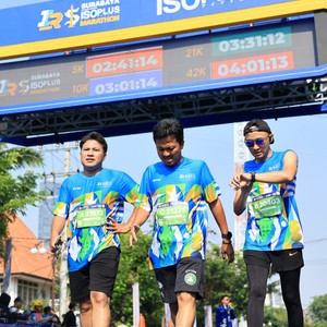 Race photo from SURABAYA ISOPLUS MARATHON 2026