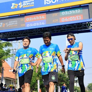 Race photo from SURABAYA ISOPLUS MARATHON 2026
