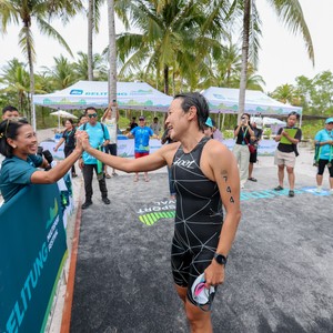 Race photo from Belitung Multisport Festival