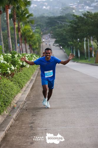 Race photo from Taman Budaya x BOGORUN 2025