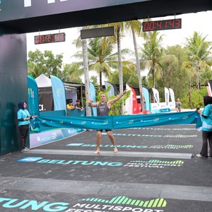 Race photo from Belitung Multisport Festival