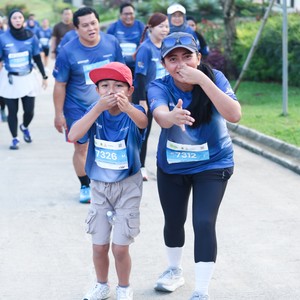 Race photo from BOGORUN 2026