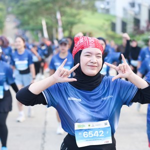 Race photo from BOGORUN 2026