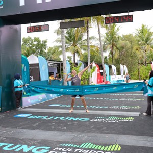 Race photo from Belitung Multisport Festival