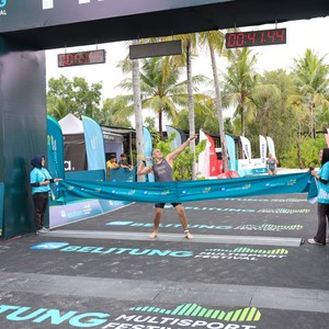 Race photo from Belitung Multisport Festival