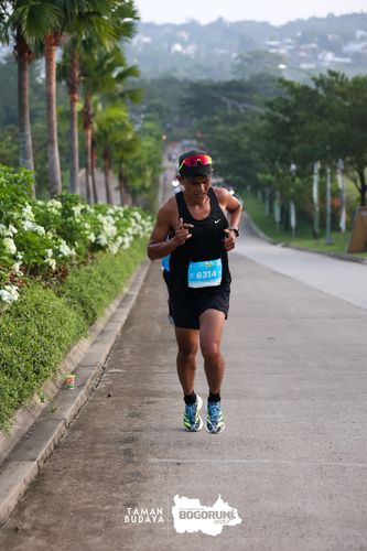 Race photo from Taman Budaya x BOGORUN 2025