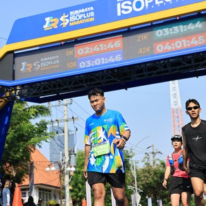 Race photo from SURABAYA ISOPLUS MARATHON 2026