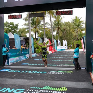Race photo from Belitung Multisport Festival