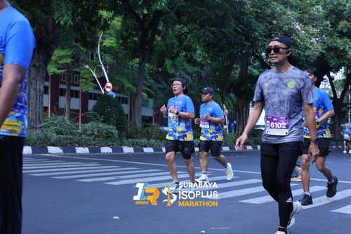 Race photo from SURABAYA ISOPLUS MARATHON 2025