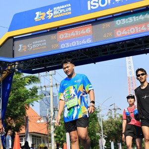 Race photo from SURABAYA ISOPLUS MARATHON 2026
