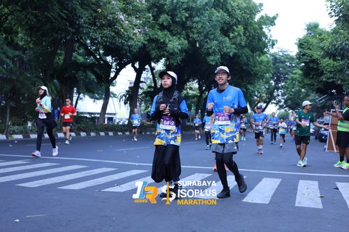 Race photo from SURABAYA ISOPLUS MARATHON 2025