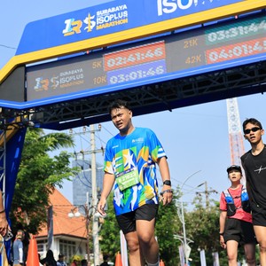 Race photo from SURABAYA ISOPLUS MARATHON 2026