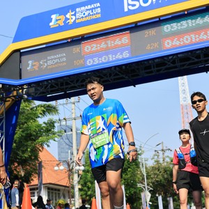 Race photo from SURABAYA ISOPLUS MARATHON 2026
