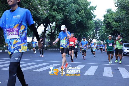 Race photo from SURABAYA ISOPLUS MARATHON 2025