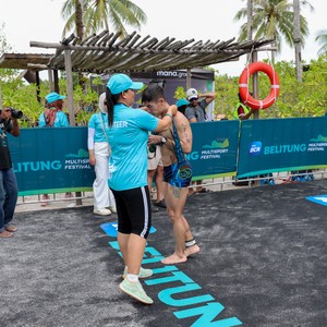 Race photo from Belitung Multisport Festival