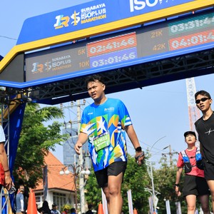Race photo from SURABAYA ISOPLUS MARATHON 2026