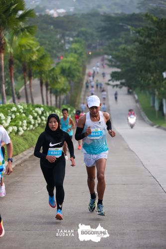 Race photo from Taman Budaya x BOGORUN 2025