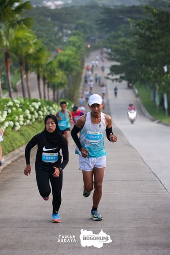 Race photo from Taman Budaya x BOGORUN 2025