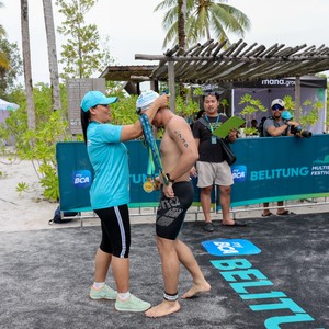 Race photo from Belitung Multisport Festival