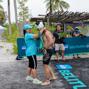Race photo from Belitung Multisport Festival