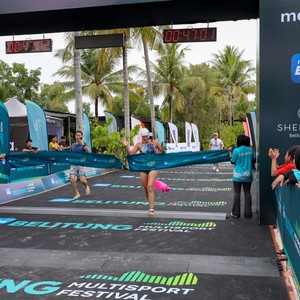 Race photo from Belitung Multisport Festival