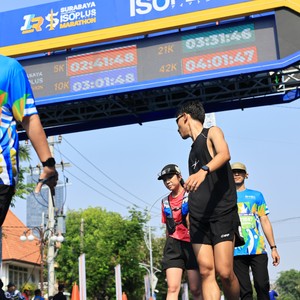 Race photo from SURABAYA ISOPLUS MARATHON 2026