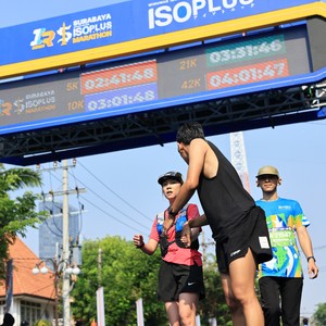 Race photo from SURABAYA ISOPLUS MARATHON 2026